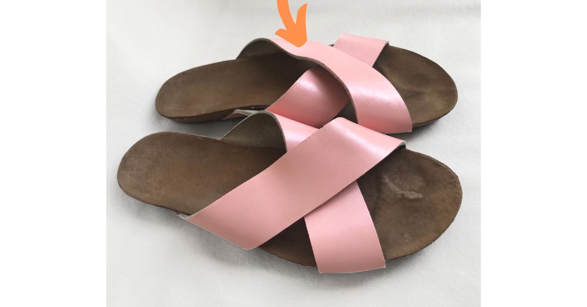 Jak obarvit letní boty Jak nabarvit kožené sandálky na novou barvu. Růžová barva na boty Rose 124 easy dye.-3